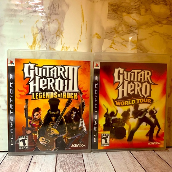 Playstation 3 Other - PS3 Guitar Hero Video Games